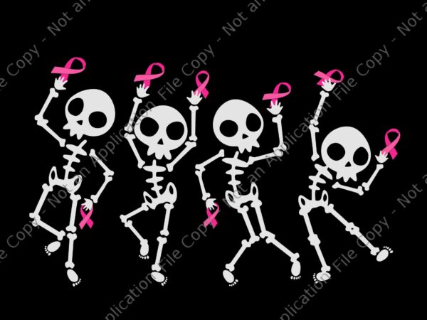 Pink ribbon breast cancer awareness skeleton svg, skeleton dancing svg, skeleton pink ribbon svg, skeleton halloween svg, halloween svg, it’s hocus pocus time witches funny halloween svg, hocus pocus svg, t shirt illustration