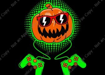 Jack O Lantern Gamer Halloween Svg, Jack O Lantern Gamer Svg, Jack O Lantern Halloween Svg, Gamer Halloween Svg, Halloween Svg