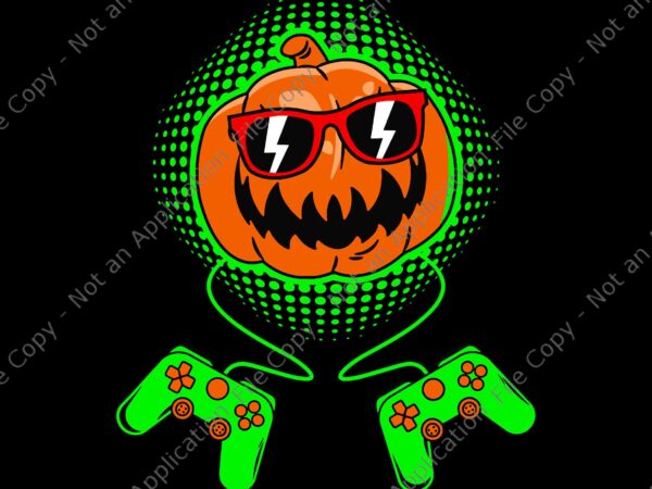 Jack O Lantern Gamer Halloween Svg, Jack O Lantern Gamer Svg, Jack O  Lantern Halloween Svg, Gamer Halloween Svg, Halloween Svg - Buy t-shirt  designs