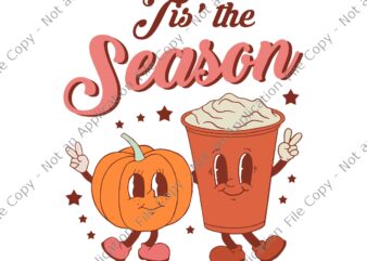 Tis The Season Pumpkin Spice Svg, Fall Autumn Boo Halloween Svg, Pumpkin Halloween Svg, Halloween Svg, Pumpkin Svg, Ghost Svg