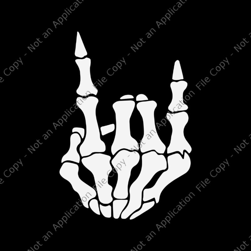 Skeleton Rock Hand Pocket Lazy Halloween Svg, Skeleton Rock Hand Svg, Skeleton Halloween Svg, Skeleton Hand Svg, Hand Rock Halloween Svg