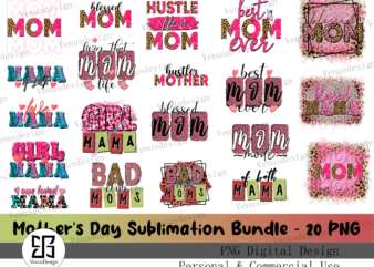 Mother’s Day Sublimation Bundle-20 Png