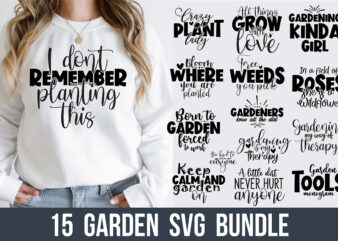 Garden svg bundle