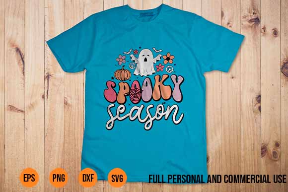 Spooky Season svg Ghost Groovy Funny Retro Halloween Costume Best New 2022 groovy, ghost, spooky, season, funny, retro, halloween, costume, t-shirt, nyc, unique, design, pumpkins, flowers, peace, signs, show, spirit,