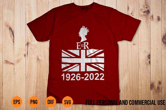 Queen Elizabeth Dies 1926-2022 Shirt Design Emblem svg Vector For Sale Royal Family RIP British Monarch Shirt UK, Her Majesty Queen Elizabeth II SVG Emblem, Queen Elizabeth Birth and Death