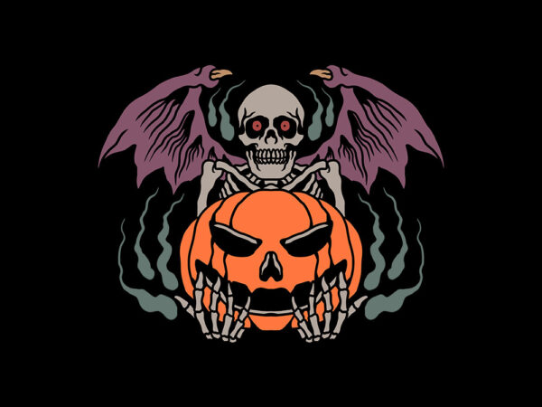Halloween skeleton graphic t shirt