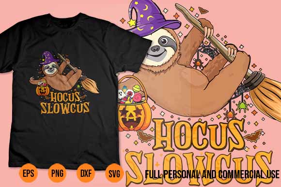 Hocus slowcus sloth witch hat animal lovers halloween sloth shirt design svg halloween mega bundle,svgs,quotes-and-sayings,food-drink,print-cut,mini-bundles,on-sale,halloween svg design, halloween svgs, svg halloween designs, free halloween cricut designs, free witch svg, 2020