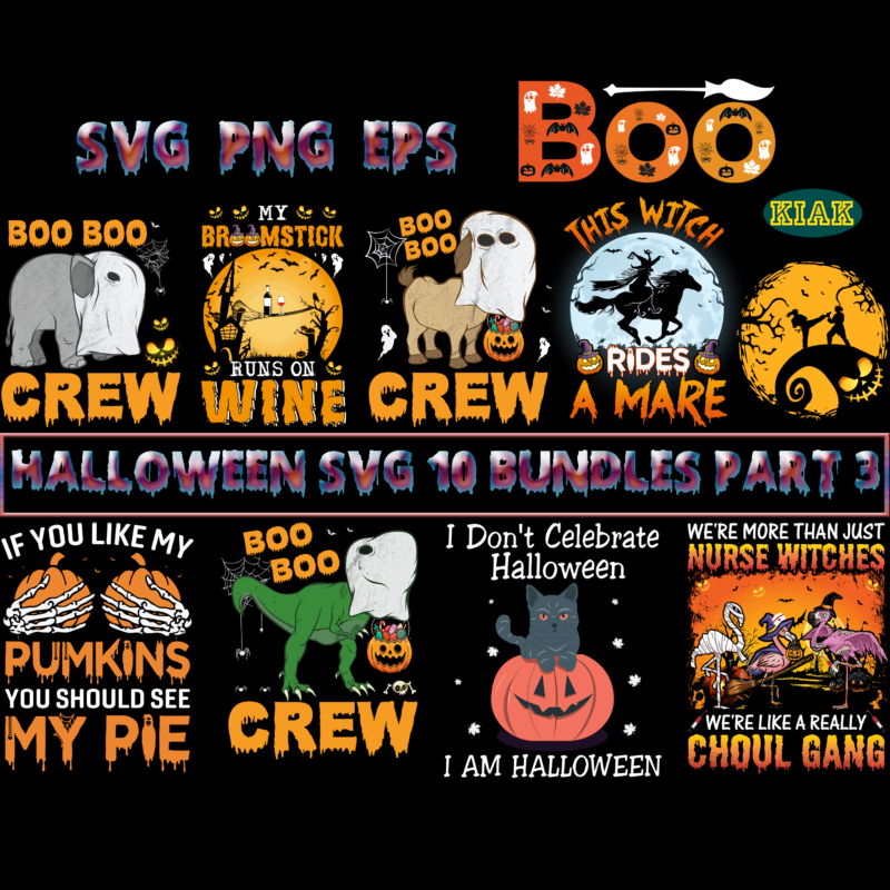 10 Bundle Halloween Part 3, Bundle Halloween, Bundles Halloween SVG, Halloween Bundle, Halloween Bundles, Halloween SVG Bundle, T shirt Design Halloween SVG Bundle, Halloween SVG t shirt design bundle, Bundle