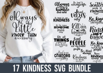 Kindness SVG Bundle