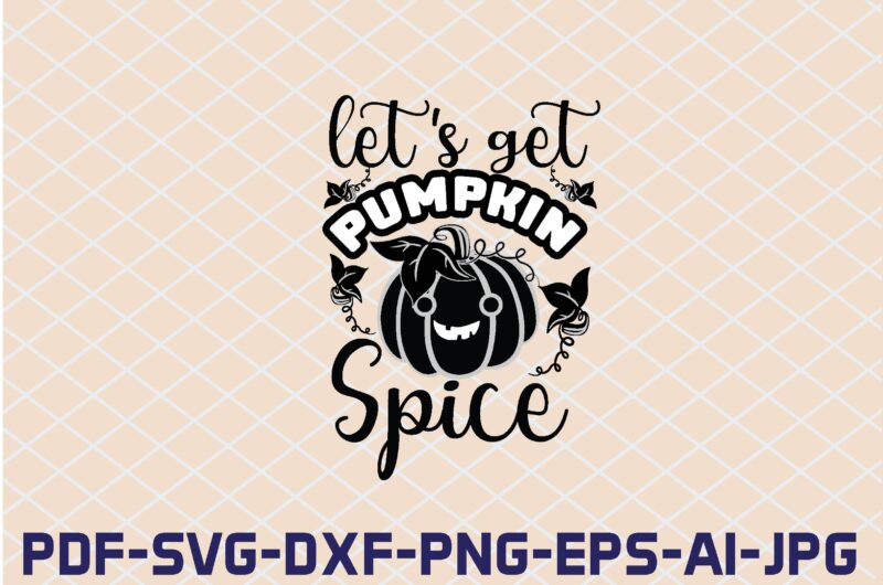 Pumpkin Spice SVG Bundle