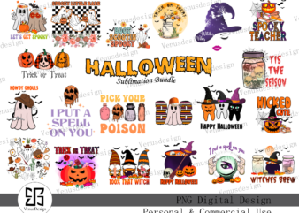 Halloween Sublimation Bundle graphic t shirt