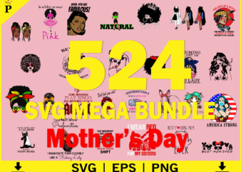 MOTHER’S DAY MEGA Bundle, Mom svg Bundle, 524 Designs, Heather Roberts Art Bundle, Mother’s Day Designs, Cut Files Cricut, Silhouette