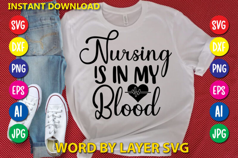 Nurse Life SVG, PNG, Scrubs, Superpower, Registered nurse, Stethoscope, digital file, sticker,Nurse Bundle SVG, Nurse Quotes SVG, Doctor Svg, Nurse Svg Heart, Superhero, Nurse Life, Stethoscope, Cut Files For Cricut,