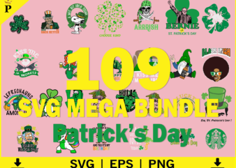 St. Patrick’s Day Svg Bundle, St. Patrick’s Day Svg, St. Paddys Day svg, Clover Svg, Cut File for Cricut, Patrick’s Day Quotes, Gnome SVG, Rainbow svg, Lucky SVG, St Patricks t shirt template vector