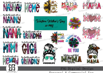 Western Mother’s Day 20 Png