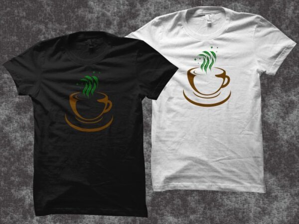 Coffee and cannabis t shirt design, coffee and weed t shirt design, weed t shirt design, coffee t shirt design, smoker t shirt, stoner t-shirt design, cannabis t shirt design