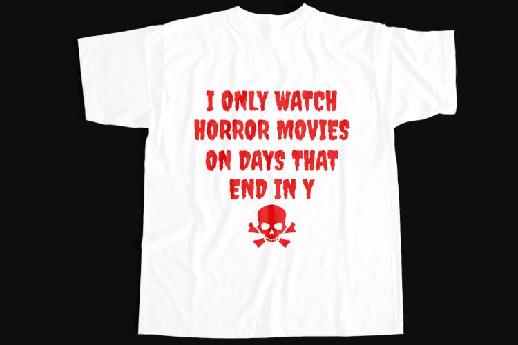 10 Best Selling Halloween T-Shirt Design Bundle For Commercial Use