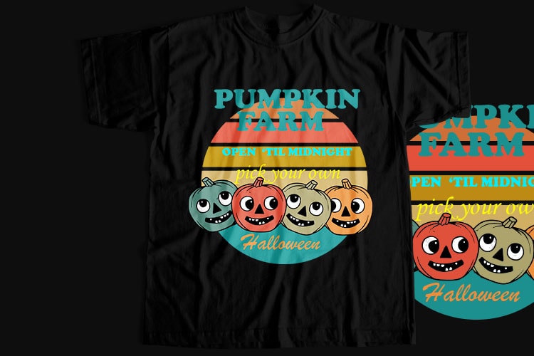 10 Best Selling Halloween T-Shirt Design Bundle For Commercial Use