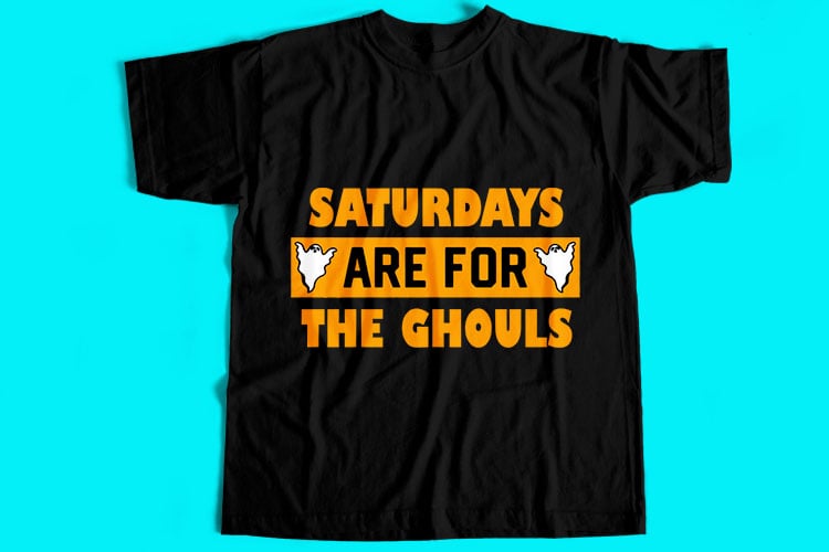 10 Best Selling Halloween T-Shirt Design Bundle For Commercial Use