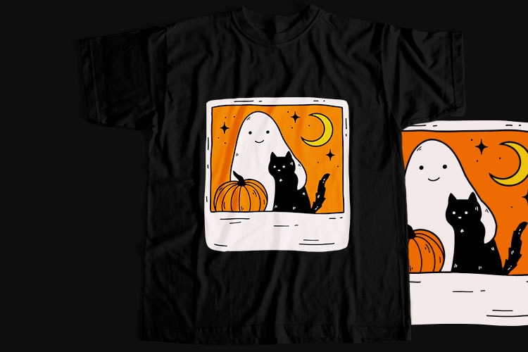 10 Best Selling Halloween T-Shirt Design Bundle For Commercial Use