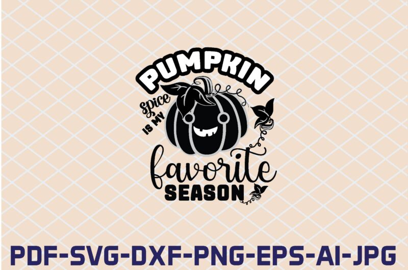 Pumpkin Spice SVG Bundle