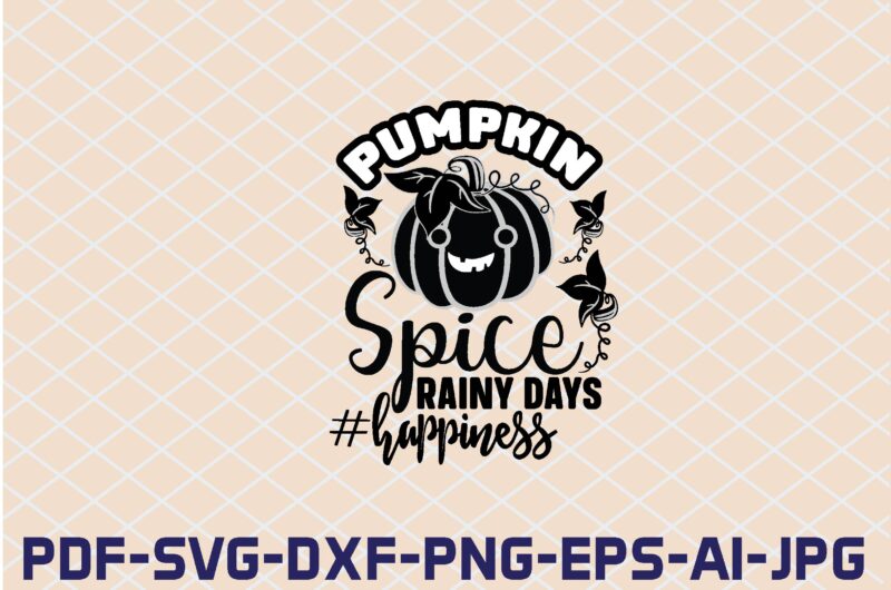 Pumpkin Spice SVG Bundle