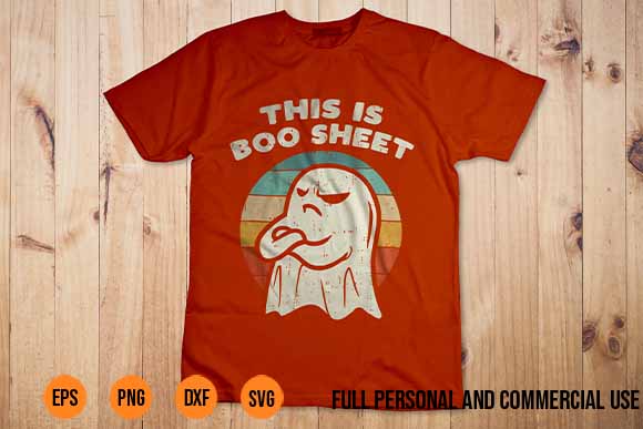 This Is Boo Sheet svg png Ghost Groovy Ghost Retro Halloween Costume Men Women Shirt Design This Is Some Boo Sheet svg Ghost Groovy Floral Halloween Costume Halloween t shirt