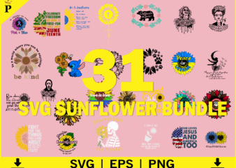 Sunflower SVG Bundle, Sunflower SVG, Flower Svg, Monogram Svg, Half Sunflower Svg, Sunflower Svg Files, Cut file Cricut, Silhouette, Cameo, Sunflower svg Bundle, Sunflower svg, half sunflower svg, sunflower monogram t shirt template vector