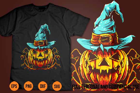 Halloween spooky svg jack olantern with a witch hat pumpkin head halloween t shirt design bundle, halloween t shirt design, halloween svg bundles t shirt design, halloween svg bundle, bundles