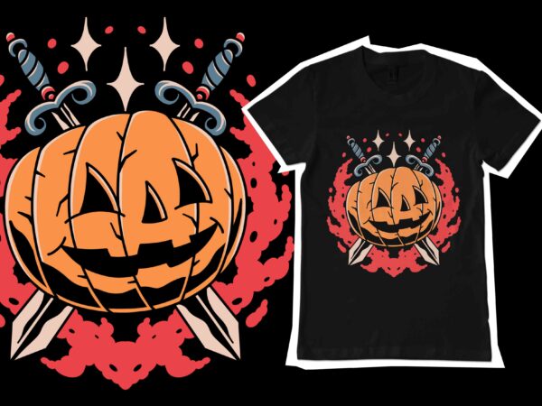 Halloween t-shirt design