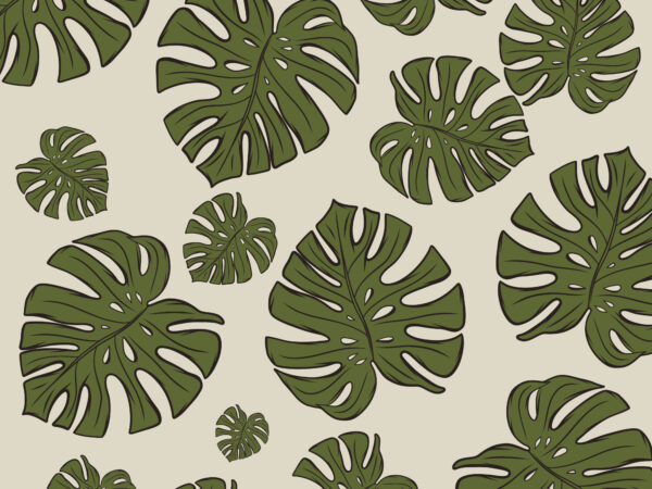 Hawaiian palm leaves print - Buy t-shirt designs