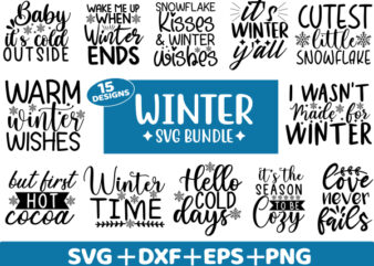 winter svg bundle graphic t shirt