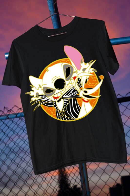 Blue Alien Cute Horror Halloween 2023 Spooky Stitch Bundle