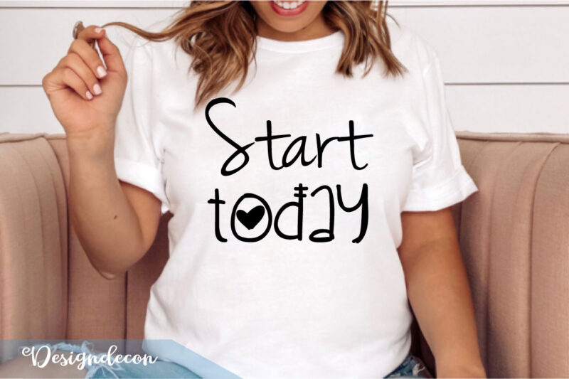 Inspirational Motivational quotes Typography bundle t shirt svg vol.1