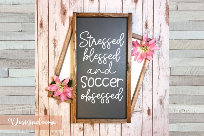 Soccer mom phrase lettering svg t shirt designs bundle vol.1