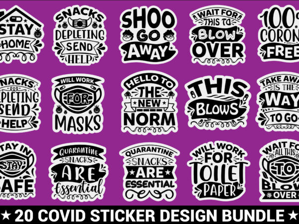 Sticker bundle /20 designs