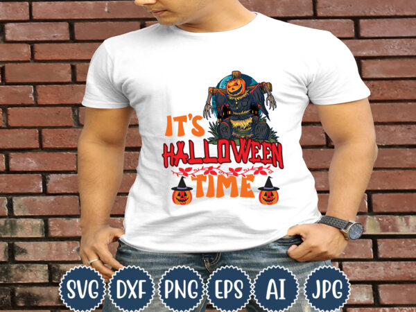 Halloween t-shirt design, it’s halloween time, matching family halloween outfits, girl’s boy’s halloween shirt,