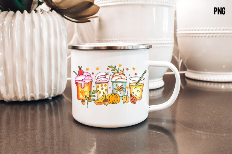 Pumpkin Coffee Sublimation