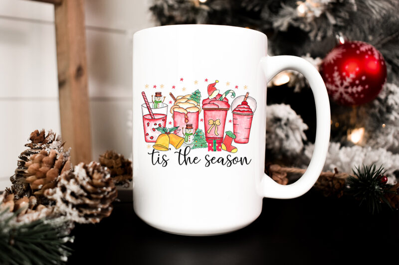 Tis’ the Season Christmas Coffee Sublimation