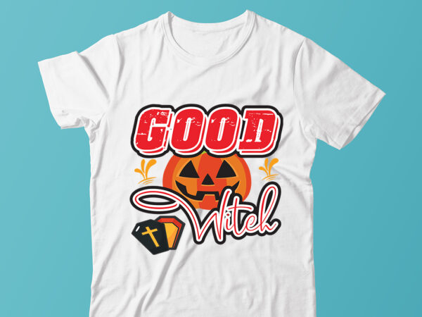 Good witch halloween t-shirt design