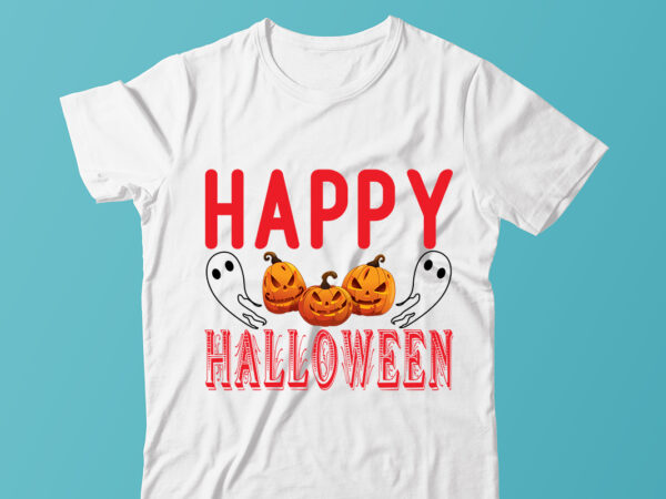 Happy halloween halloween t-shirt design