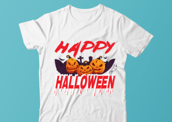 Happy Halloween ,Halloween T-shirt Design