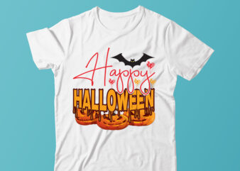 Happy Halloween ,Halloween T-shirt Design