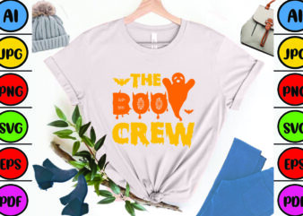The Boo Crew t shirt designs for sale