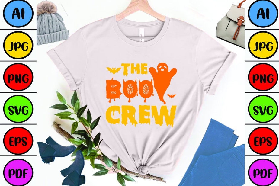 The Boo Crew - Buy t-shirt designs