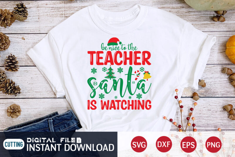 Christmas T-Shirt Bundle, Christmas Shirt, Christmas SVG Shirt Print Template, Christmas Cut File, Christmas Sublimation Design, Funny Christmas svg bundle, christmas svg, santa svg, naughty nice svg, funny svg, santa