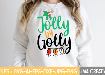 Jolly By Golly SVG Cut File,Christmas SVG Bundle, Christmas SVG, Merry Christmas SVG, Christmas Ornaments svg, Winter svg, Santa svg, Funny Christmas Bundle svg Cricut,CHRISTMAS SVG Bundle, CHRISTMAS Clipart, Christmas
