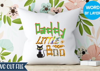 Daddy Little Boo Sublimation, Happy Halloween, Matching Family Halloween Outfits, Girl’s Boy’s Halloween Shirt,