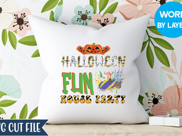 Halloween fun house party sublimation, happy halloween, matching family halloween outfits, girl’s boy’s halloween shirt, graphic t shirt