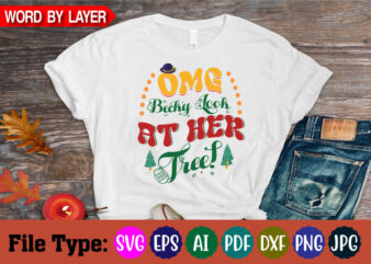 Omg Becky Look at Her Tree! svg cut file t shirt design online